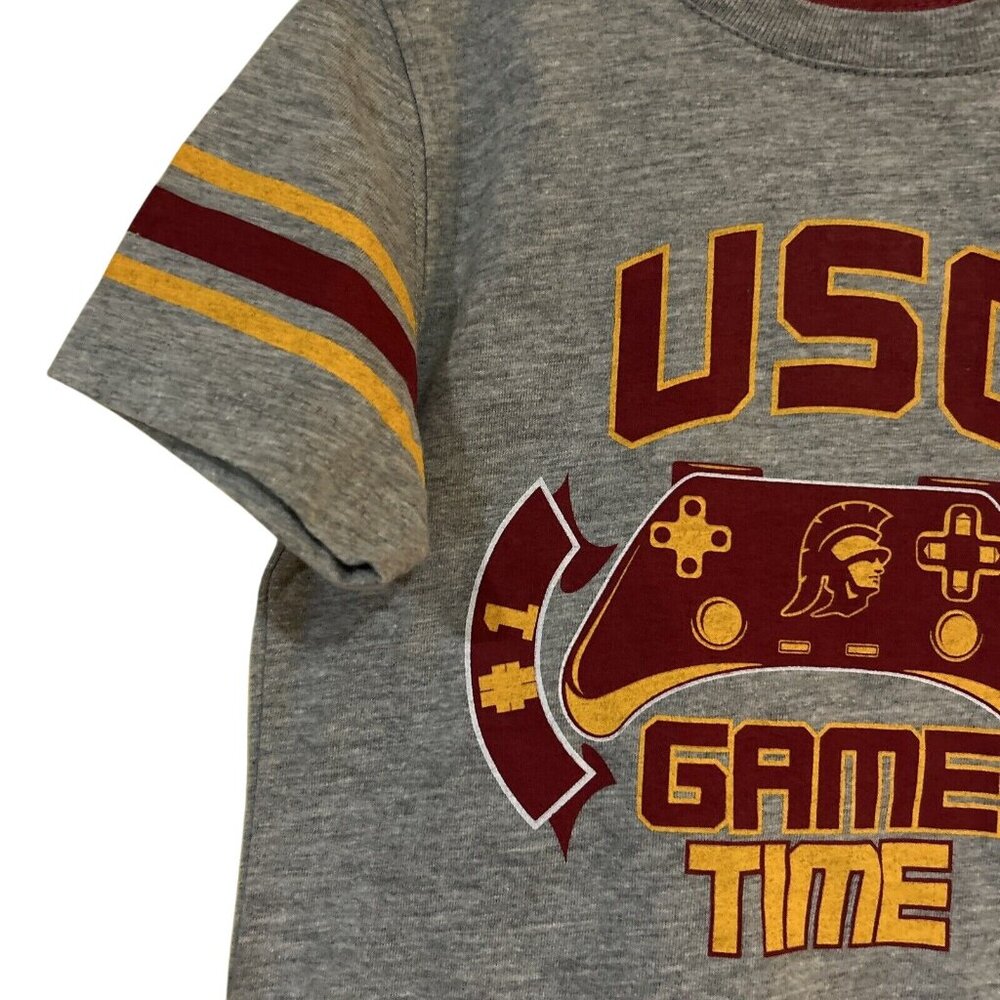 NEW USC Trojans Colosseum Game Time SS Shirt Toddler Boys 3T - Picture 3 of 5